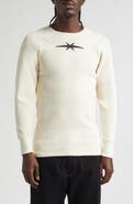 PHIPPS Logo Long Sleeve Waffle Knit T-Shirt