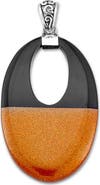 SAMUEL B. Oval Shimmer Pendant
