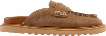 Laven Suede Leather Clogs