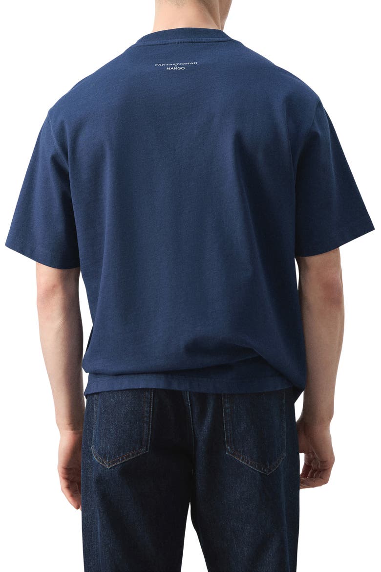 x Fantastic Man Yes Graphic T-Shirt, Alternate, color, INK BLUE