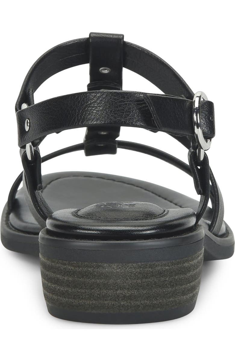 EUROSOFT Nat Sandal, Alternate, color, Black