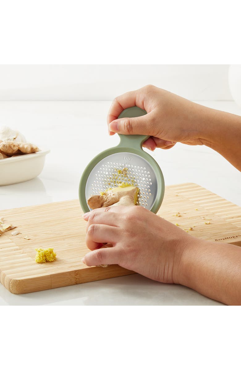 BergHOFF 6-Inch Fine Paddle Grater, Alternate, color, Green