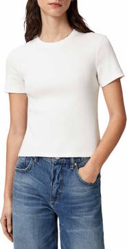 AllSaints Elena Rib Knit Tee