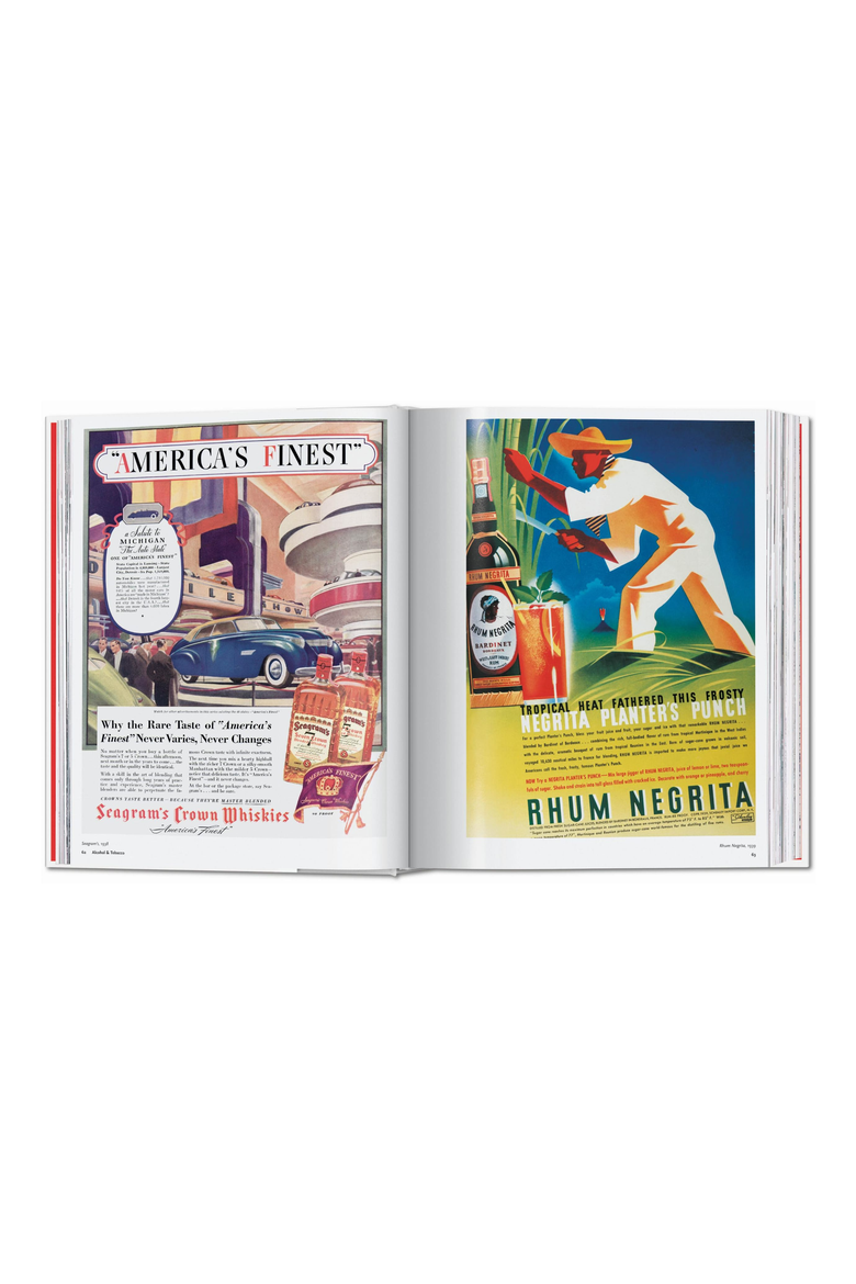 All American Ads of the 30s Book, Alternate, color, Mustard Yellow