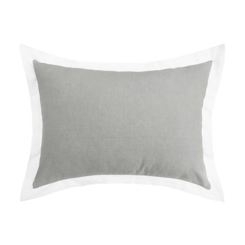 Digby Pewter 100% Cotton Standard Sham 20" x 26"