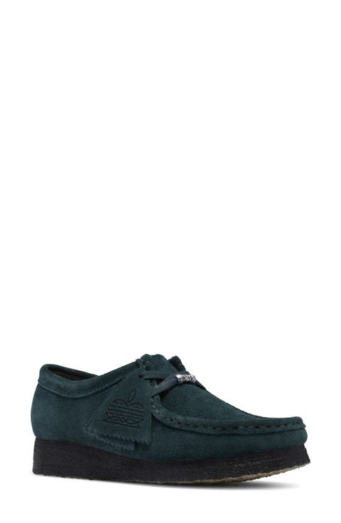 Wallabee Leather Lace-Up Shoe