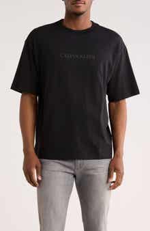 Calvin Klein Relaxed Fit Serif Graphic T-Shirt