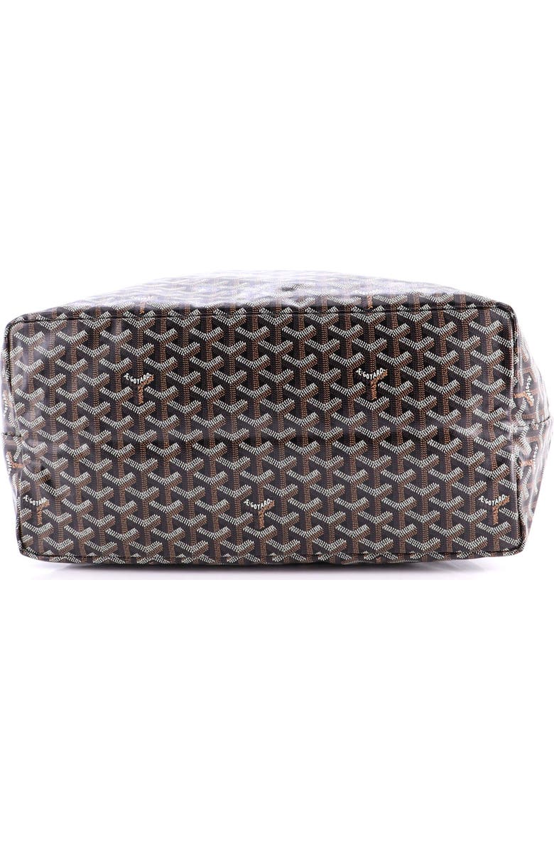 Pre-Owned Goyard Saint Louis Tote Coated Canvas GM, Alternate, color, Black