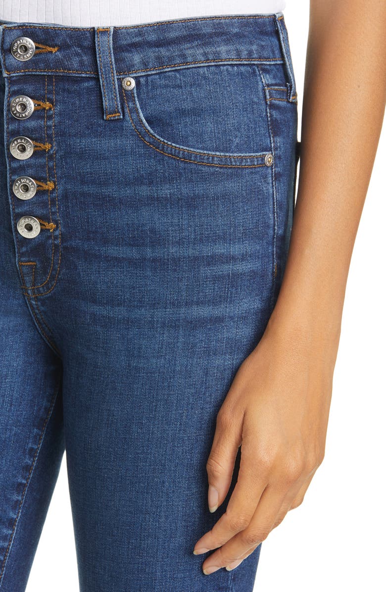 Jonathan Simkhai Standard Rhys Ankle Skinny Jeans, Alternate, color, 