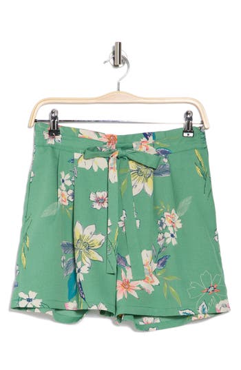 Dr2 By Daniel Rainn Tie Waist Shorts