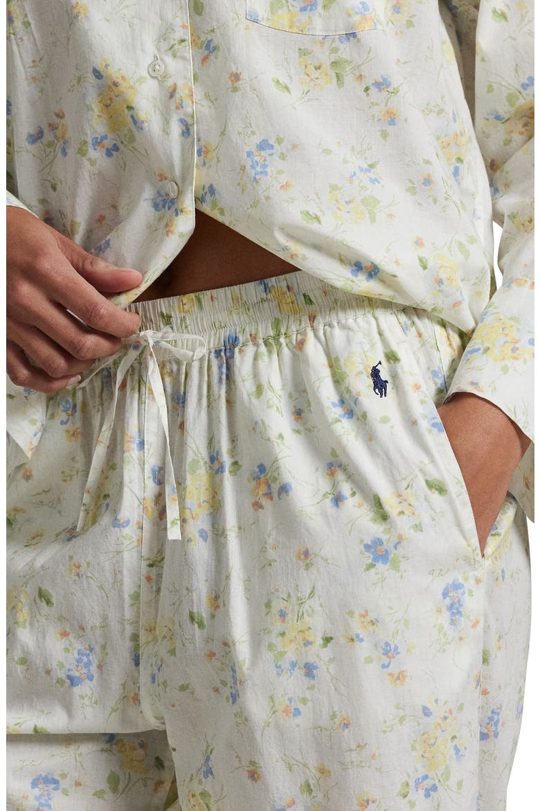 Cotton Pajamas, Alternate, color, BOTANICAL FLORAL