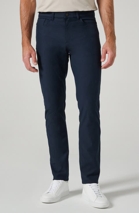 Baron Straight Leg Stretch Twill 5-Pocket Pants