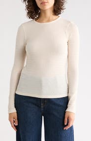 Sanctuary Ripley Long Sleeve Knit Top