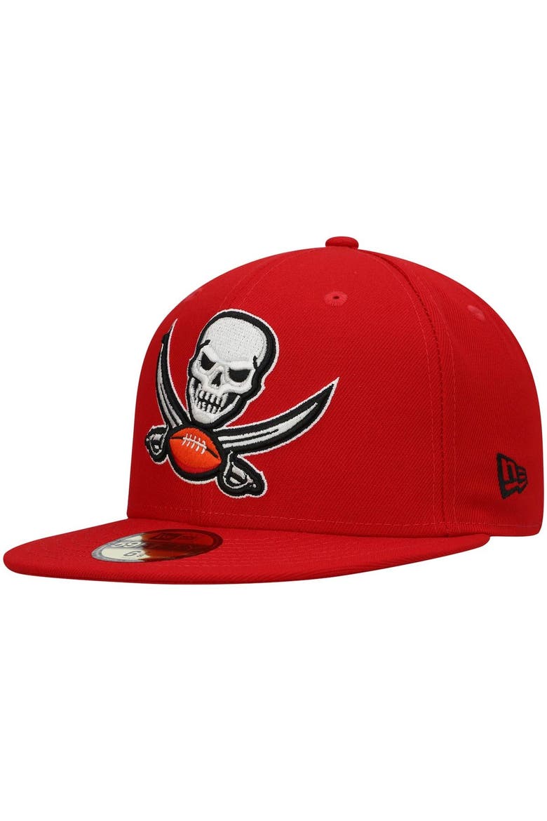 Men's New Era Red Tampa Bay Buccaneers Elemental 59FIFTY Fitted Hat, Main, color, Red