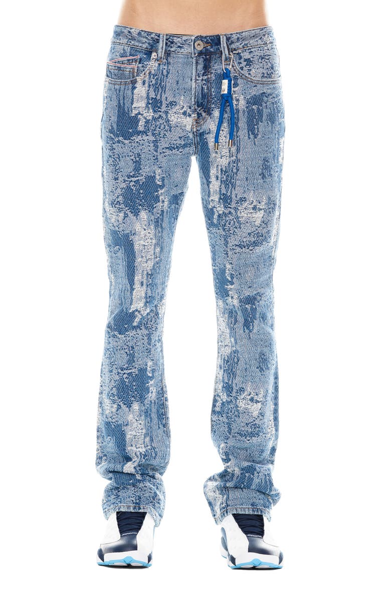Cult of Individuality Lenny Ripped Bootcut Jeans, Main, color, Digi