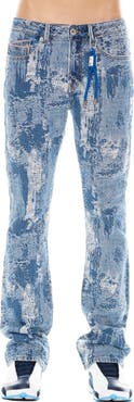 Cult of Individuality Lenny Ripped Bootcut Jeans