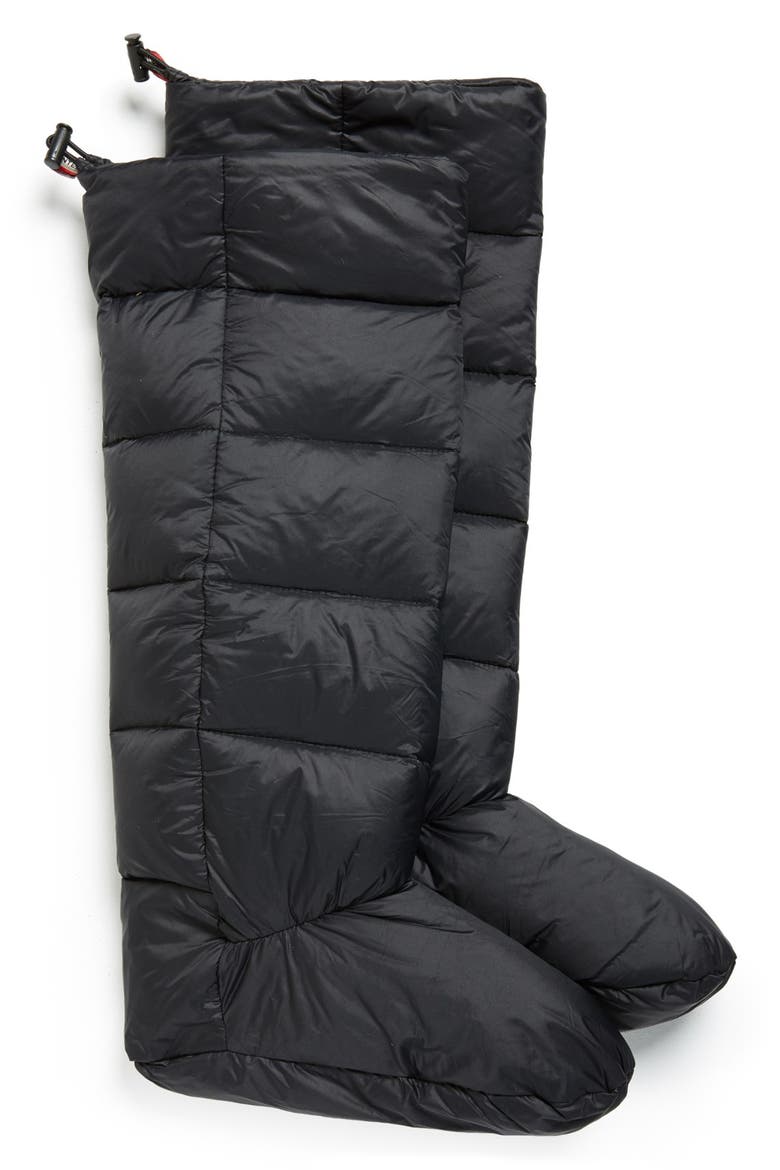 Down Insulated Tall Boot Socks, Main, color, BLACK