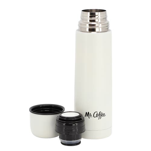 Mr Coffee Mr. Coffee Javelin 2 Piece Thermal Bottle And Travel Mug Set In White