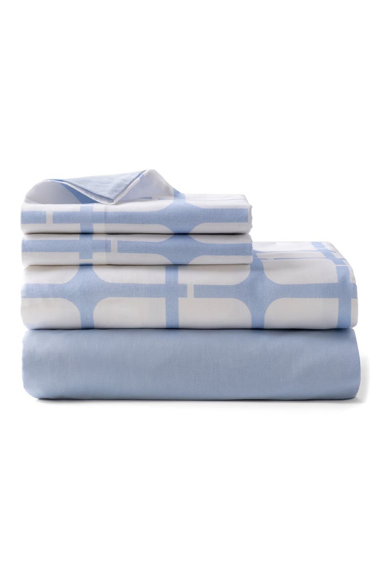 4-Piece Sheet Set, Main, color, BLUE