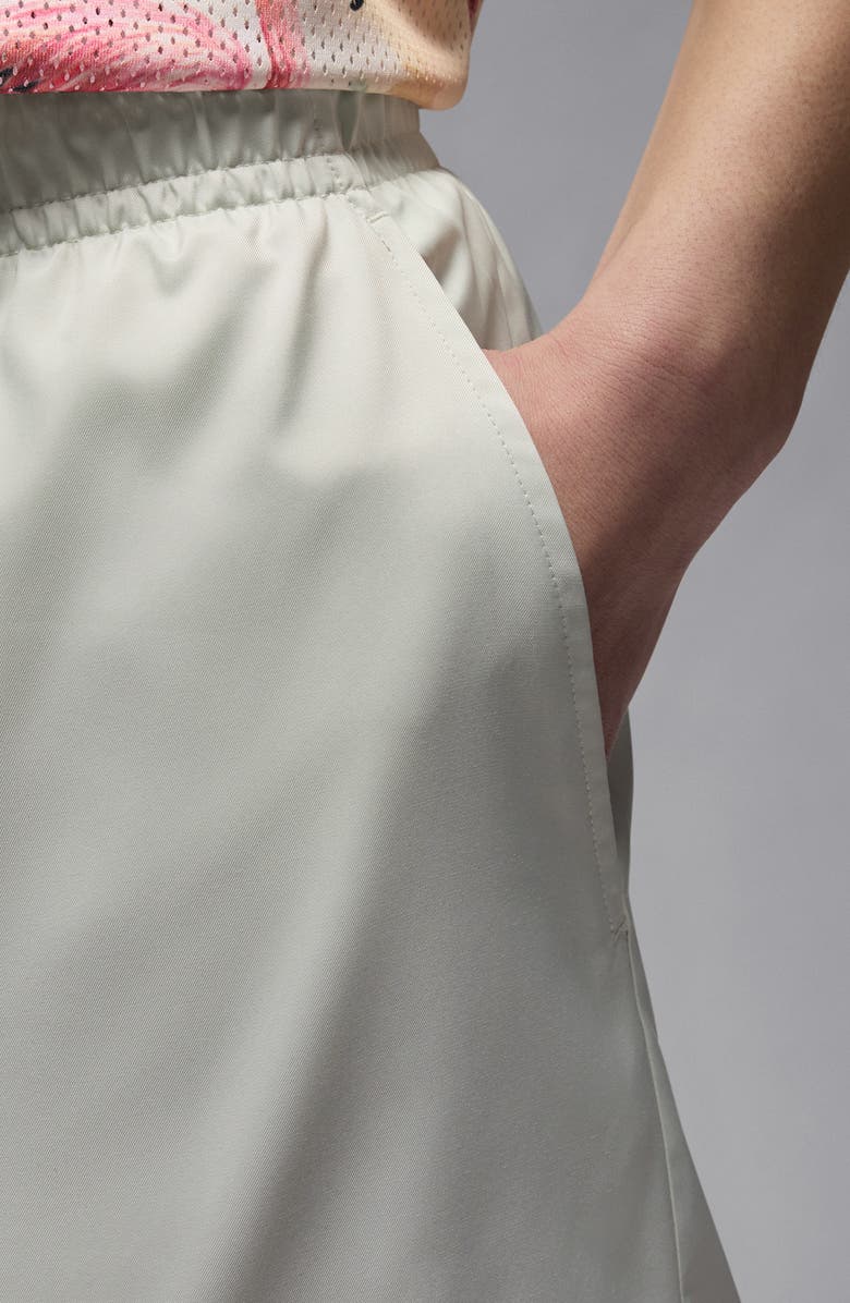 Jordan Essentials Twill Drawstring Shorts, Alternate, color, Sea Glass/ Black