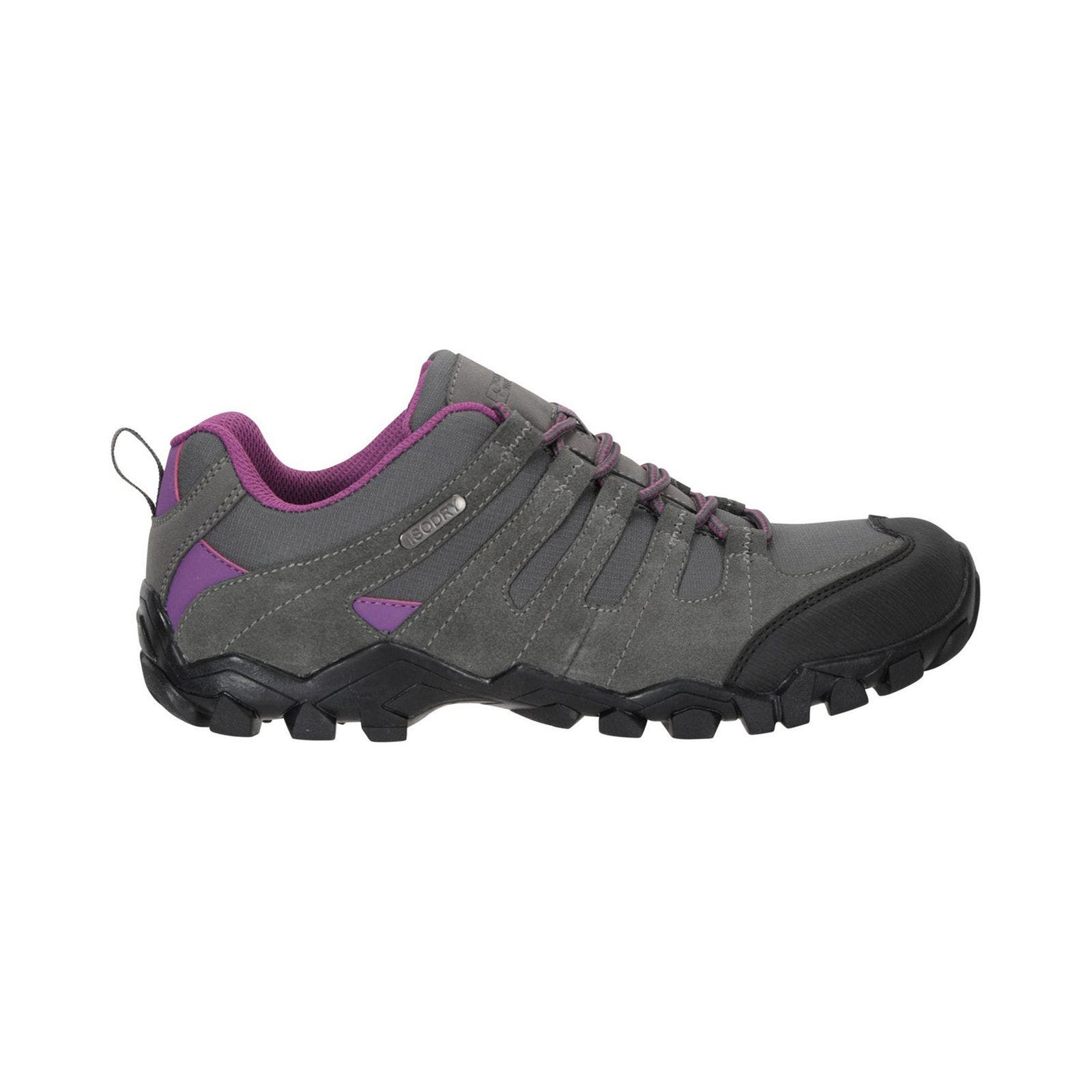 Belfour Suede Waterproof Walking Shoes, Alternate, color, Gray