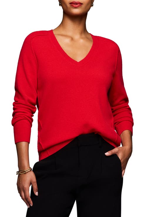 V-Neck Cashmere Sweater