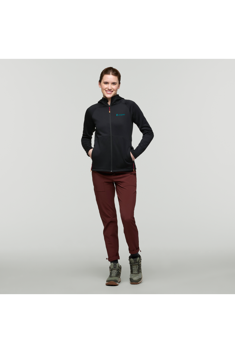 Tempa Fleece Hooded Jacket - Women's, Alternate, color, Cotopaxi Black
