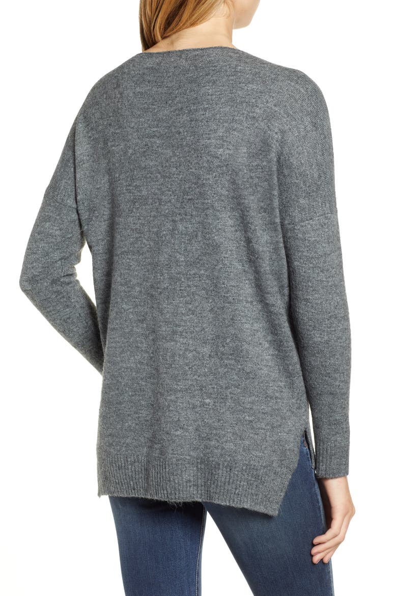 Front Seam Pullover, Alternate, color, CHARCOAL