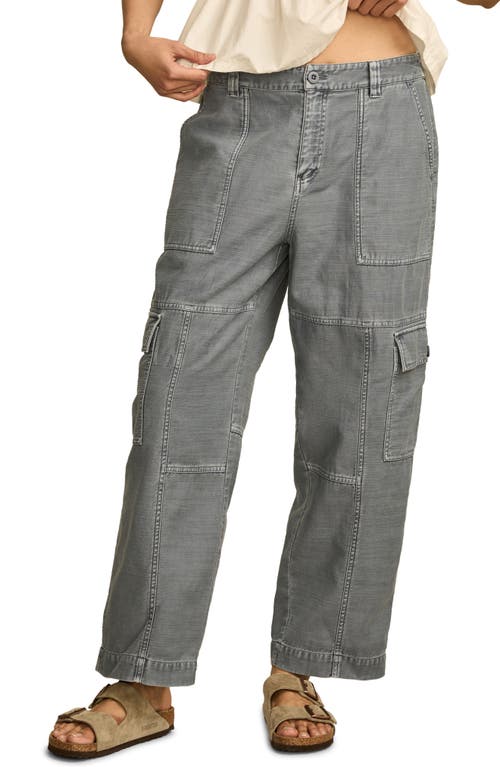 LUCKY BRAND LUCKY BRAND STRAIGHT LEG SLUB CARGO PANTS