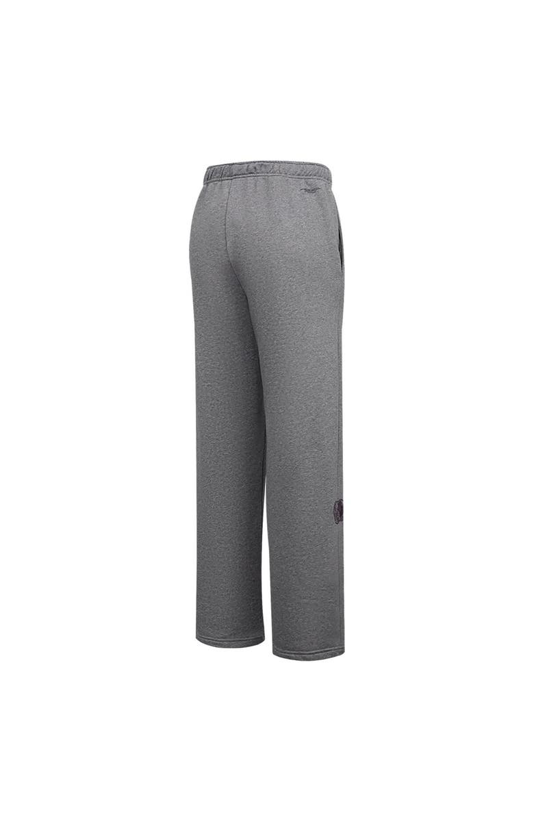 PRO STANDARD Women's Pro Standard Heather Charcoal Alabama Crimson Tide Tonal Neutral Relaxed Fit Fleece Sweatpants, Alternate, color, Heather Charcoal
