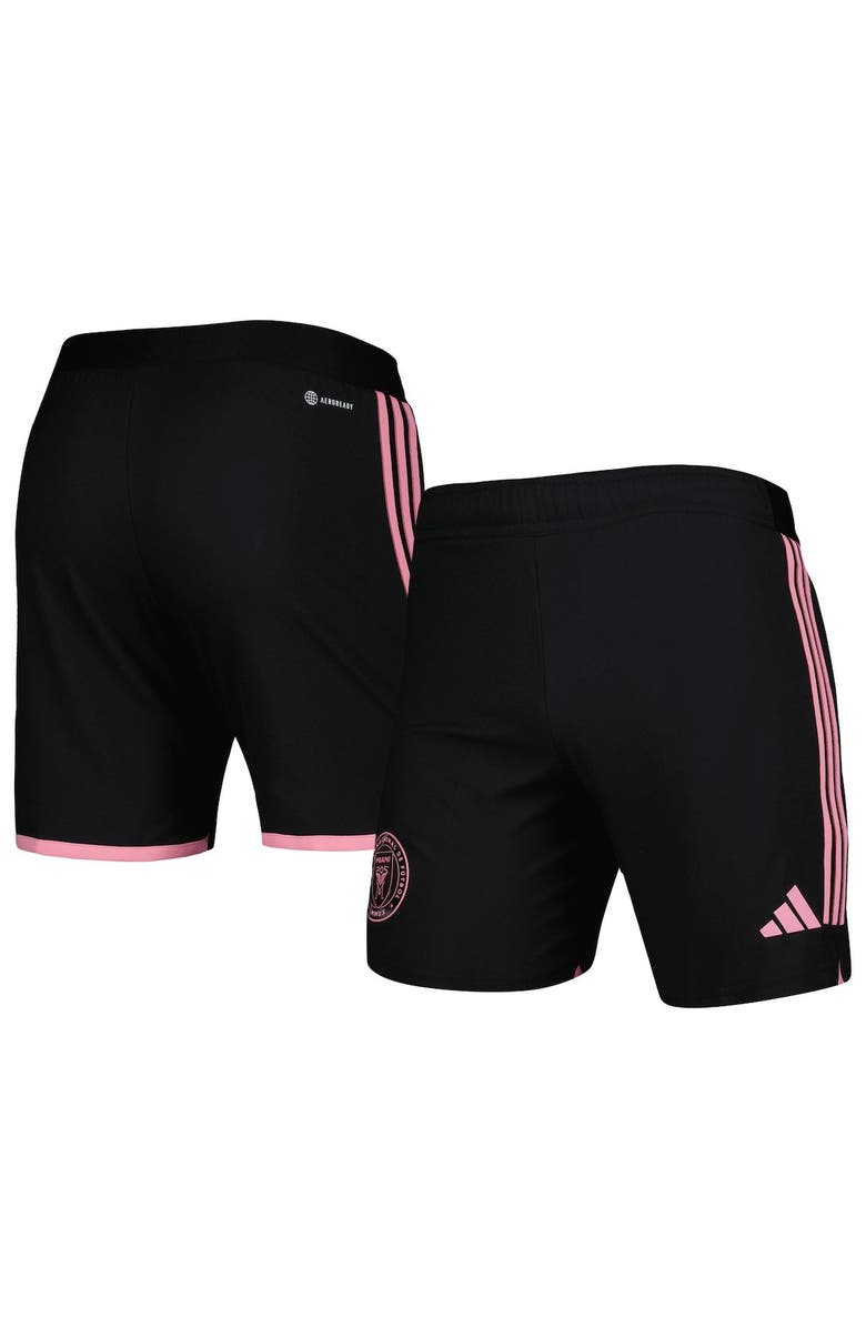 adidas Men's adidas Black Inter Miami CF 2023 Away AEROREADY Authentic Shorts, Alternate, color, 