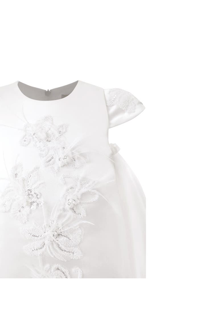 Embroidered Briavelle Dress, Alternate, color, White