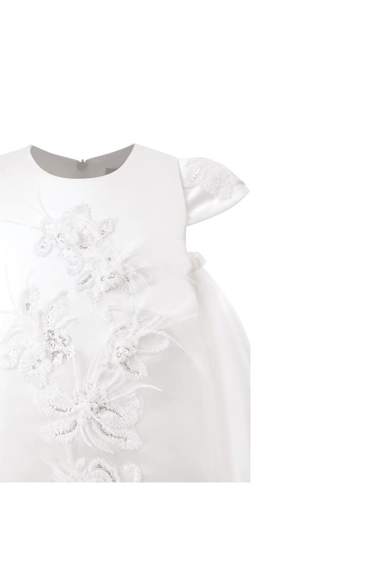 Tulleen Embroidered Briavelle Dress, Alternate, color, White