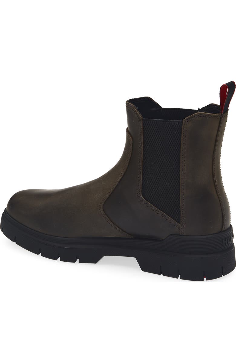 BOSS Ryan Lug Sole Boot, Alternate, color, Medium Grey