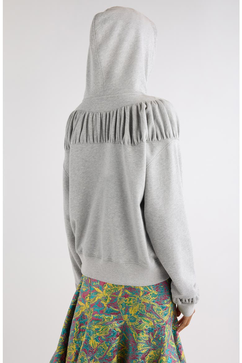 Hadina Zip Sweatshirt, Alternate, color, GREY MELANGE