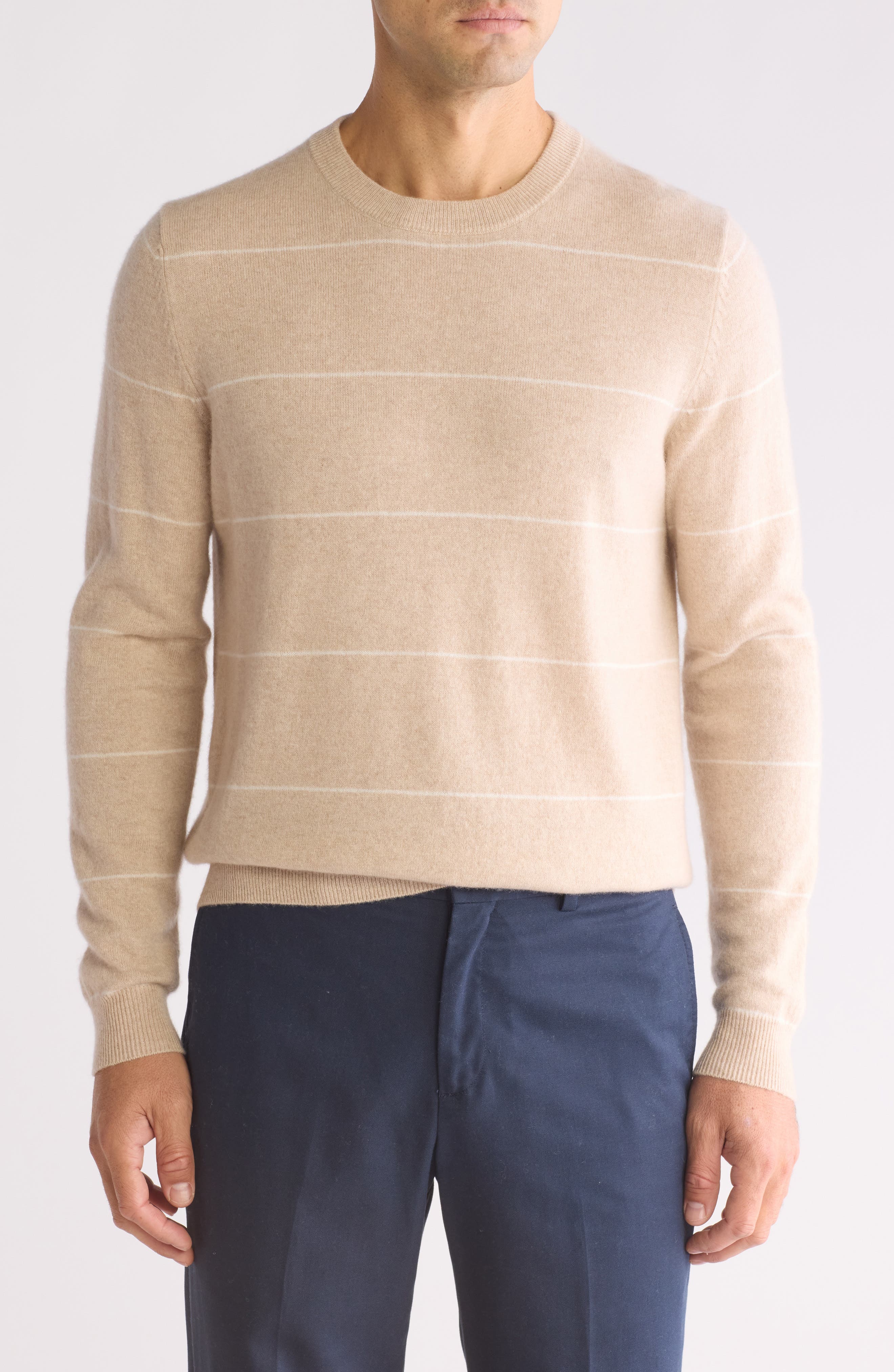 Stripe Cashmere Sweater - image 3