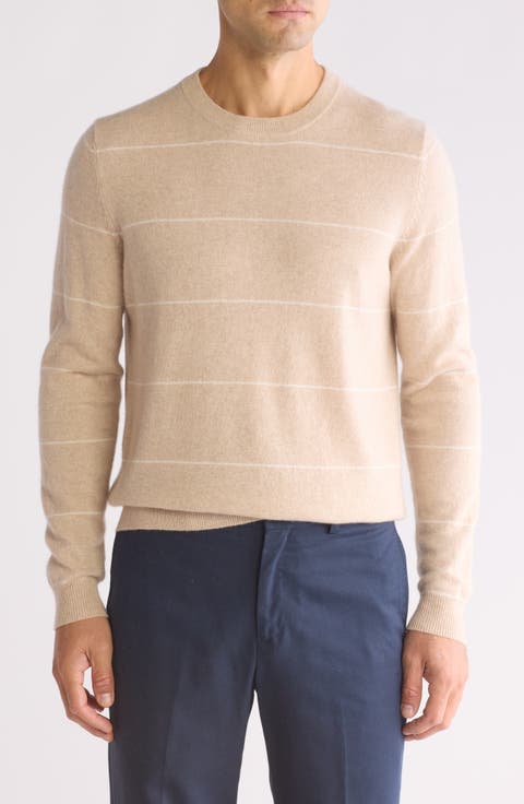 Stripe Cashmere Sweater