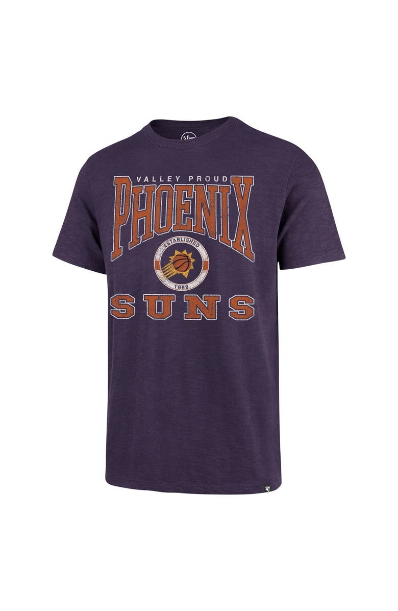 '47 Men's '47 Purple Phoenix Suns All Out Scrum T-Shirt, Alternate, color, 