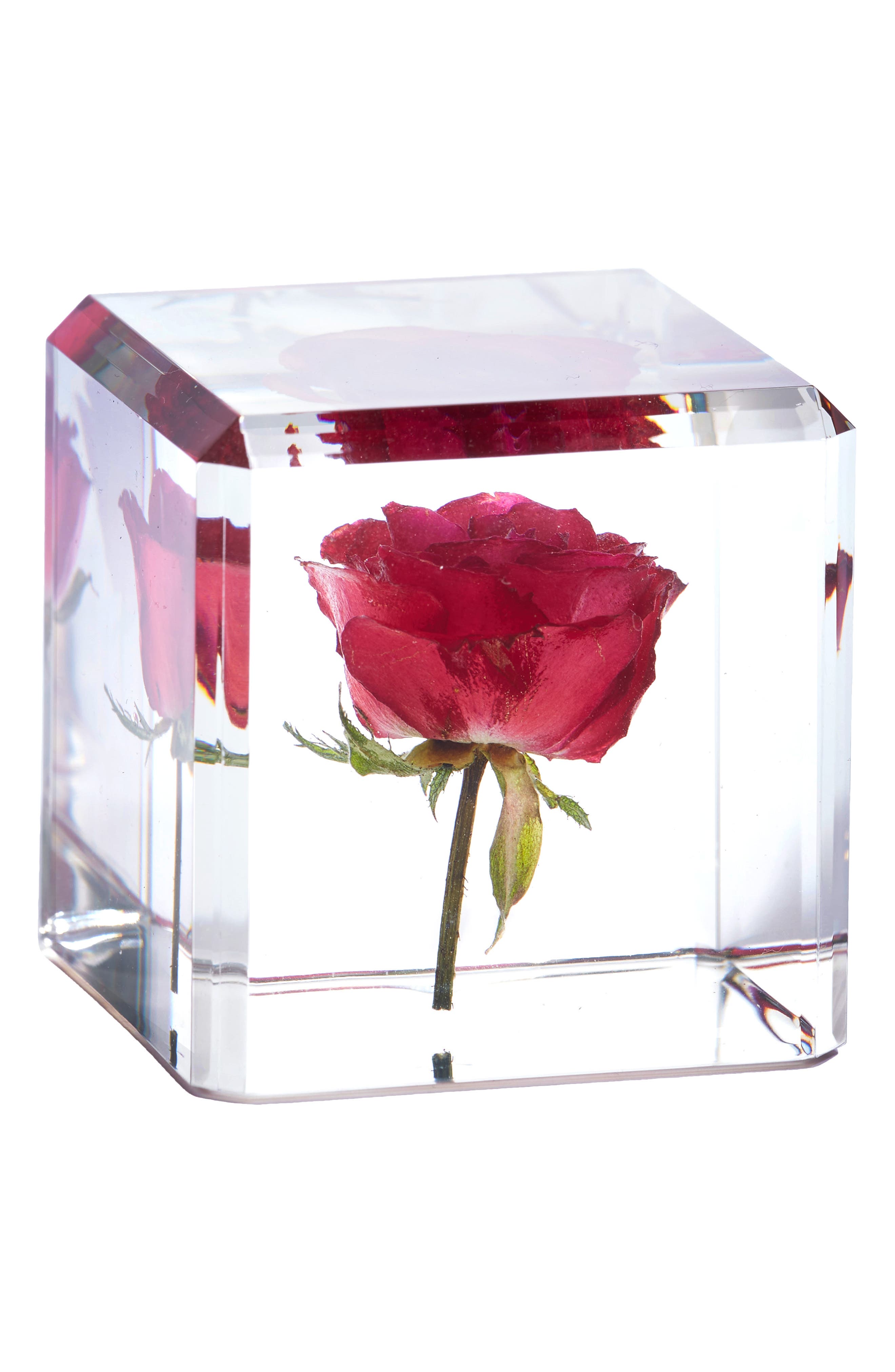 Dauphinette Rose Ice Cube Paperweight (Women) | Nordstrom
