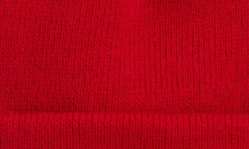 Noah Anchor Logo Beanie In Red