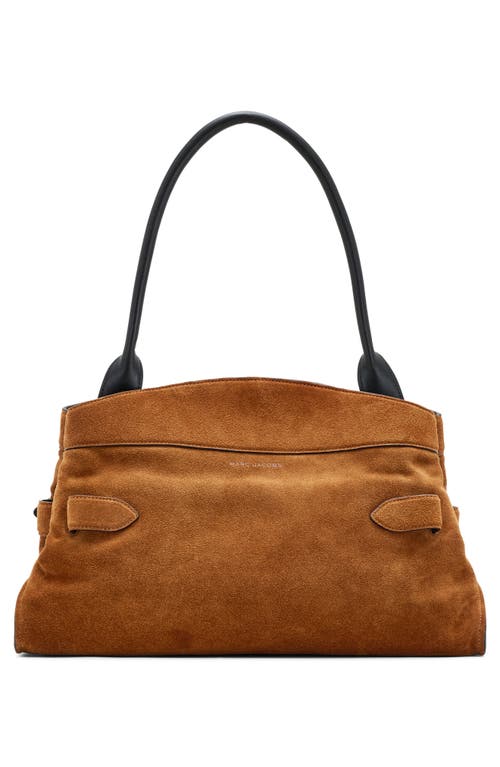 Marc Jacobs The Suede Dakota Satchel In Brown