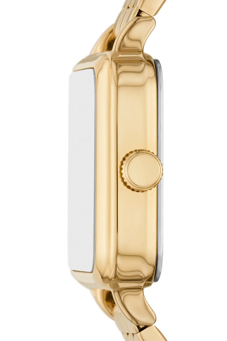 Colleen Bracelet Watch, 28mm, Alternate, color, GOLD