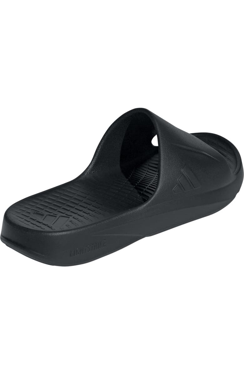 adidas Lightshift Slide Sandal, Alternate, color, Black/ Black/ Black