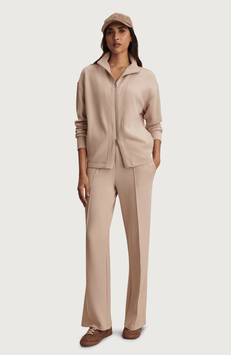 Varley Arlene Zip-Up Fleece Jacket, Alternate, color, Mushroom