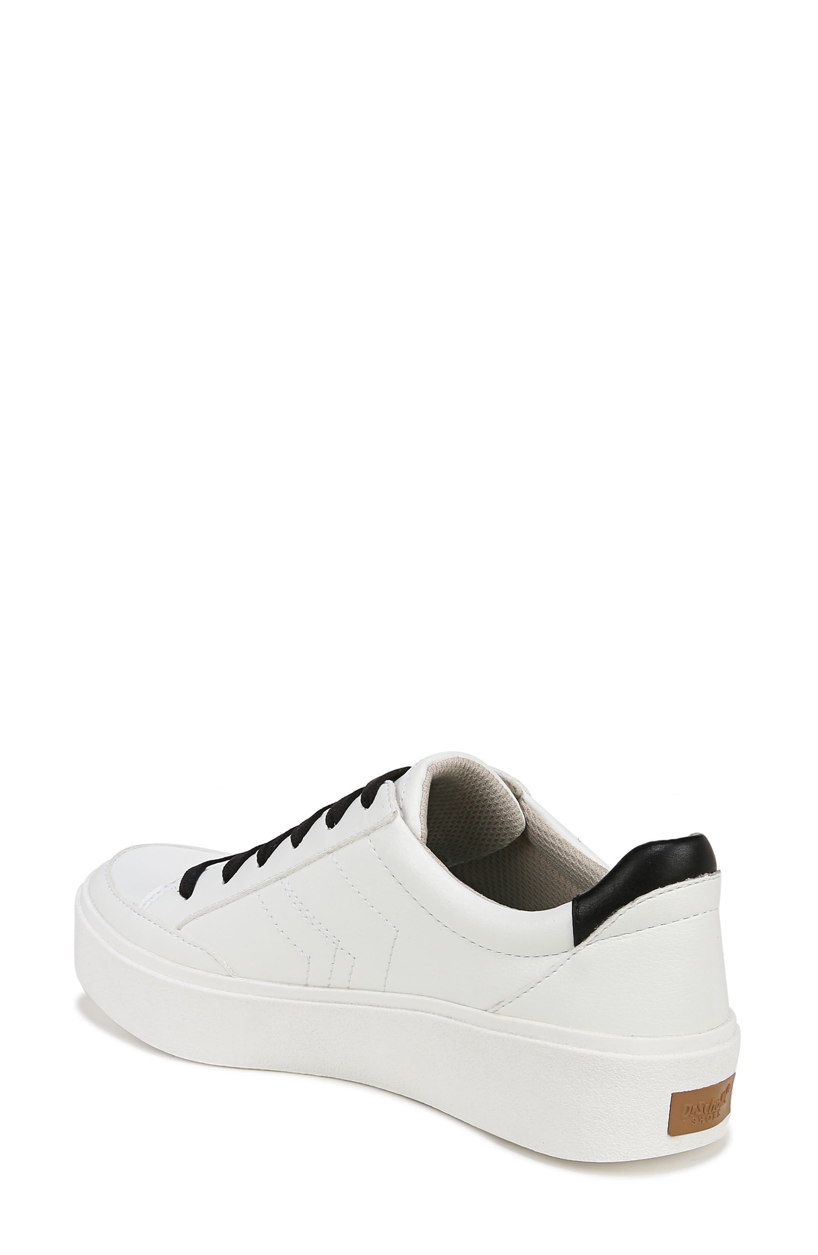 Madison Lace Platform Sneaker, Alternate, color, WHITE BLACK