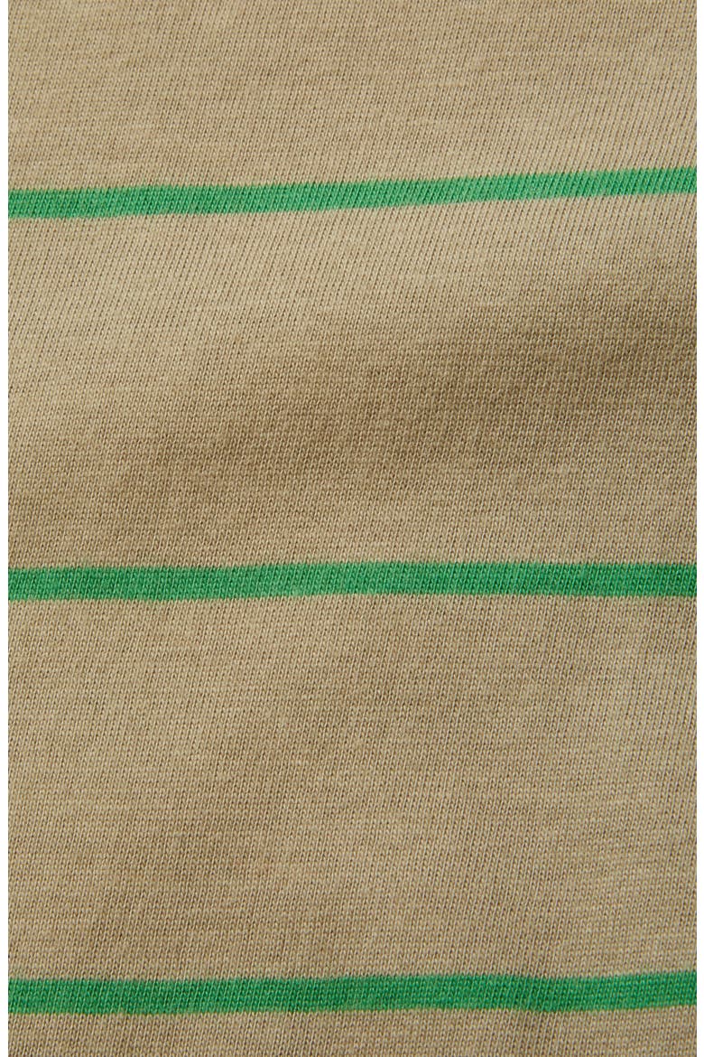 Type A Version 6 Stripe Tiny Tee (Nordstrom Exclusive), Alternate, color, KHAKI GREEN