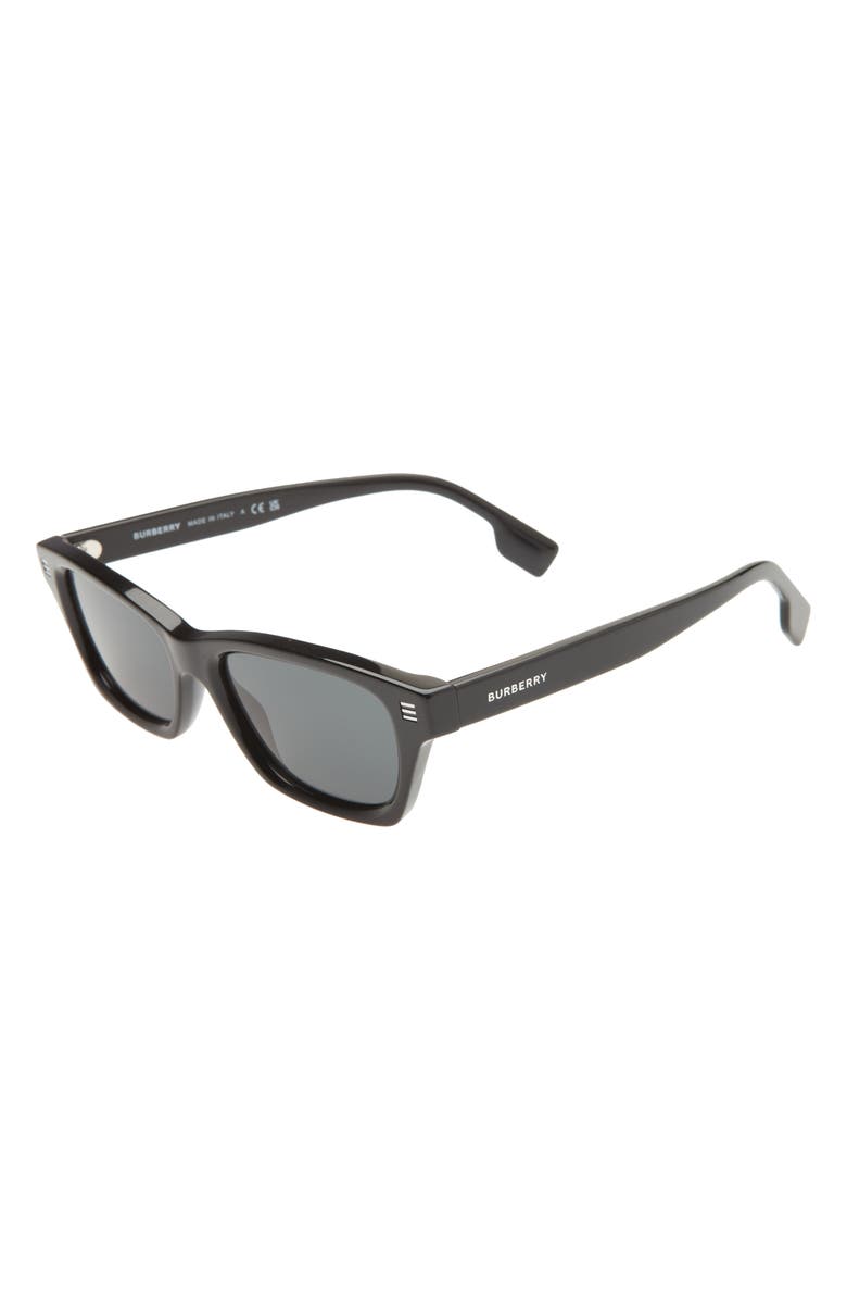 Burberry 53mm Rectangular Sunglasses, Alternate, color, 