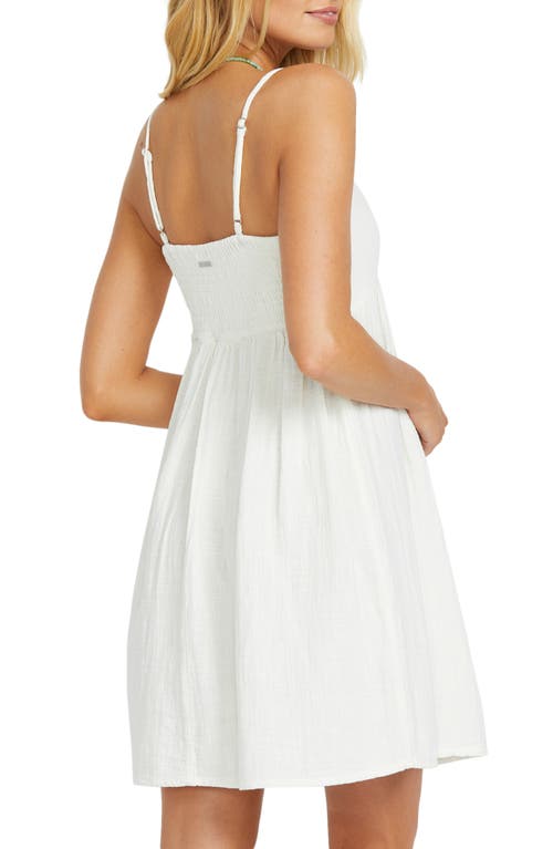 BILLABONG BILLABONG IN A TWIST COTTON MINIDRESS 