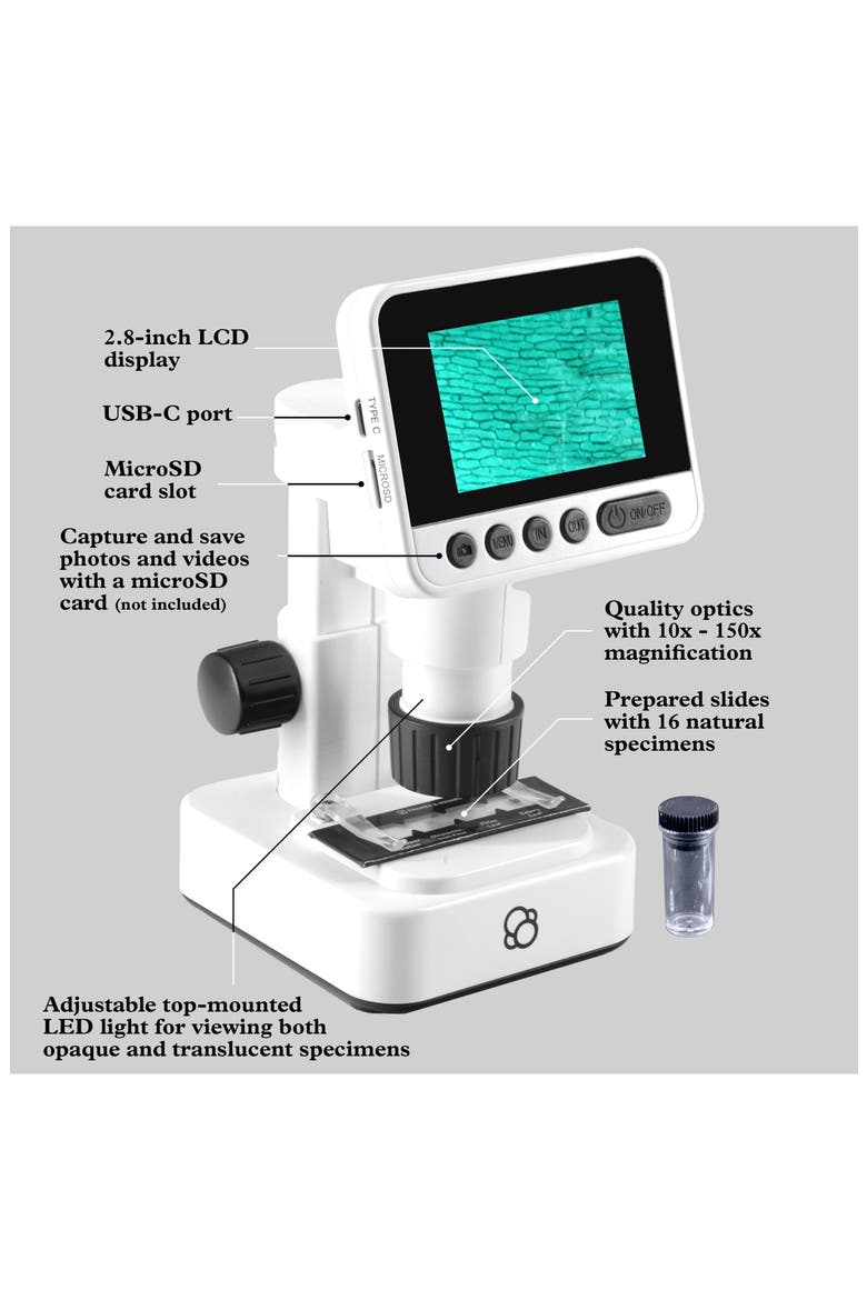 Digital Microscope, Alternate, color, ASST