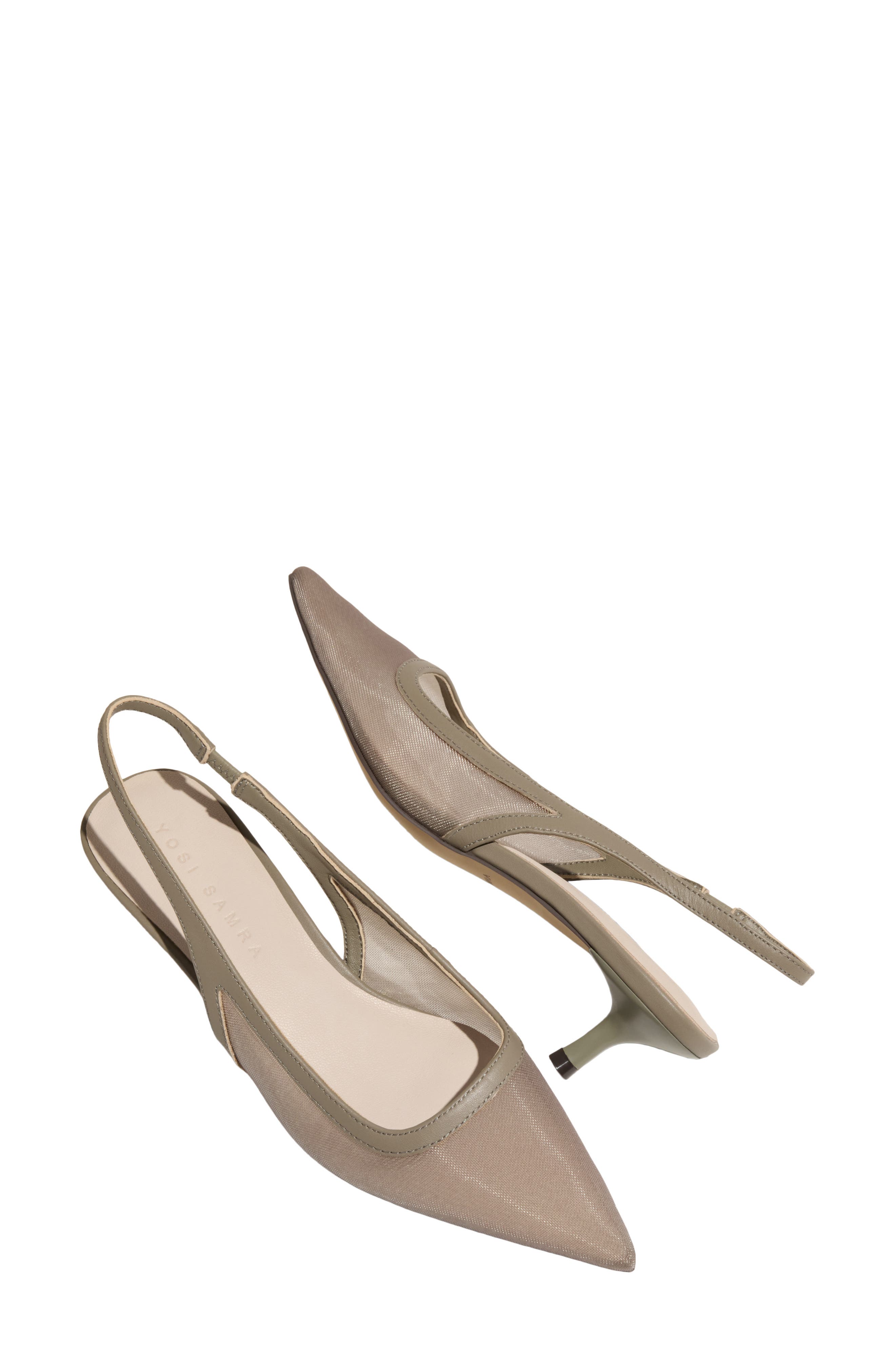 Yosi Samra Delilah Slingback Pump, Alternate, color, Taupe
